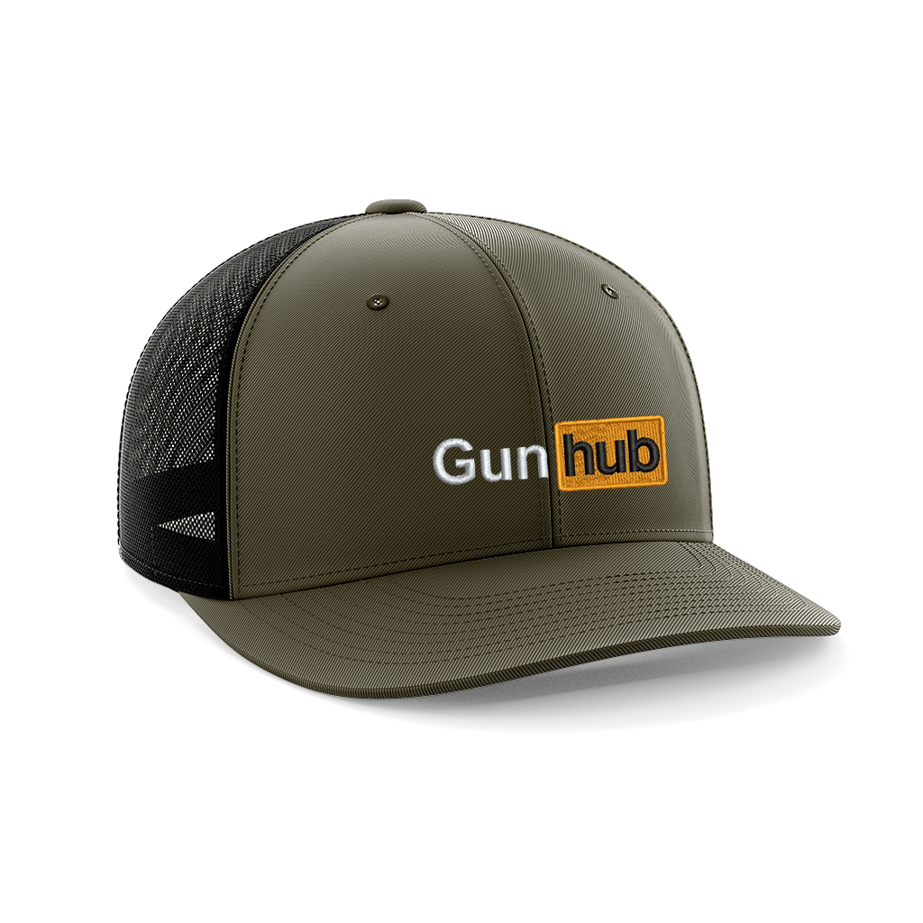 Gun Hub Embroidered Trucker Hat - Greater Half