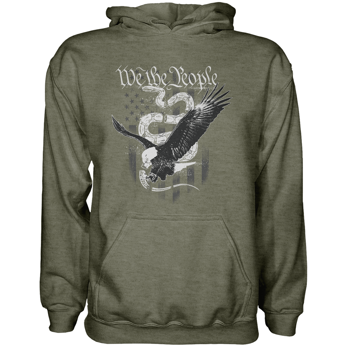 We the People Bald Eagle Hoodie - Greater Half