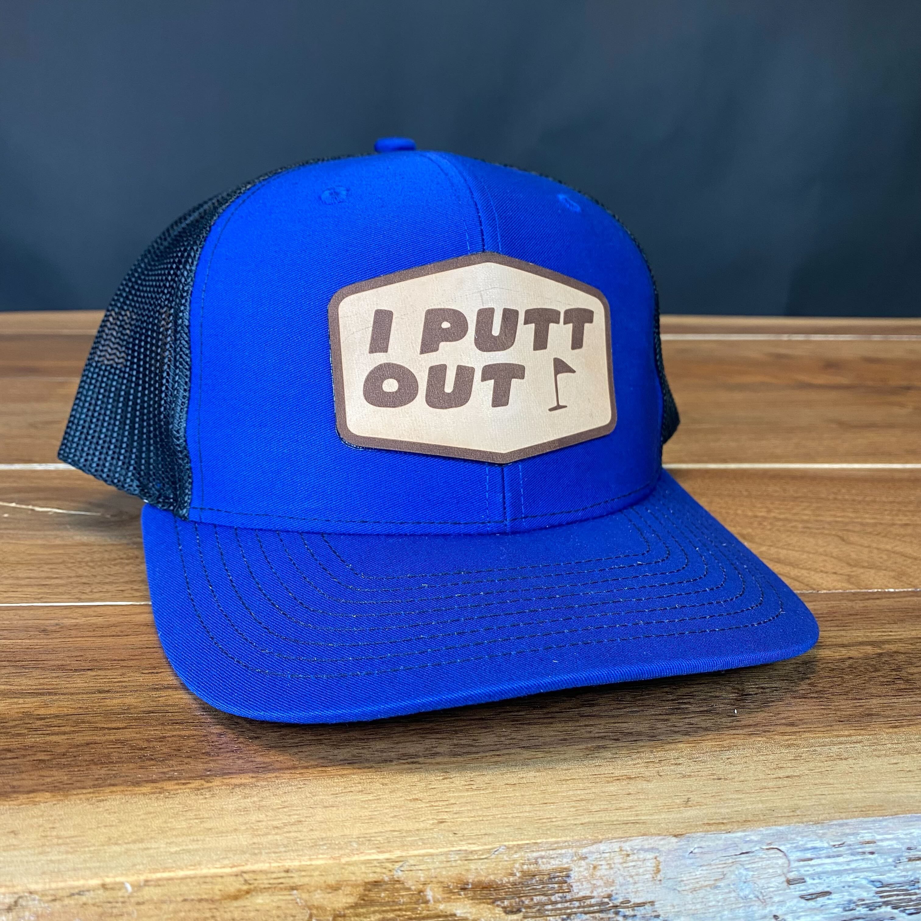 Thumbnail for I Putt Out Leather Patch Hat - Greater Half