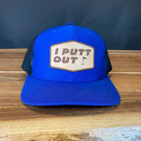 Thumbnail for I Putt Out Leather Patch Hat - Greater Half