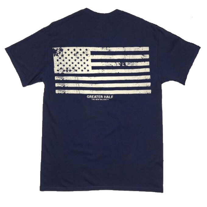 The Rugged Patriot T-Shirt - Greater Half