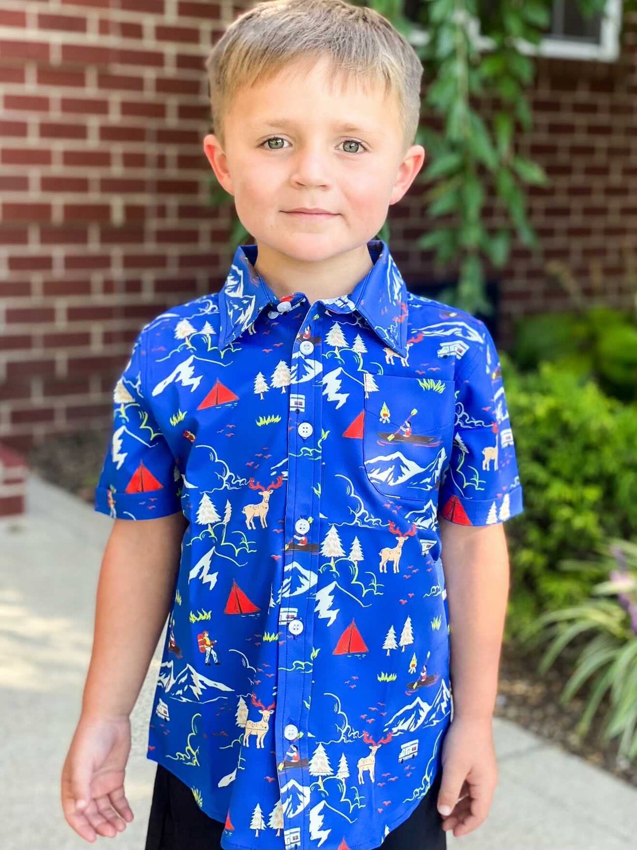 Campfire Youth Button Down - Greater Half