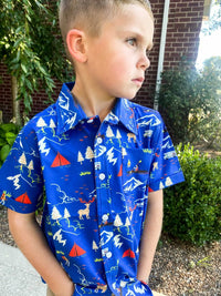 Thumbnail for Campfire Youth Button Down - Greater Half