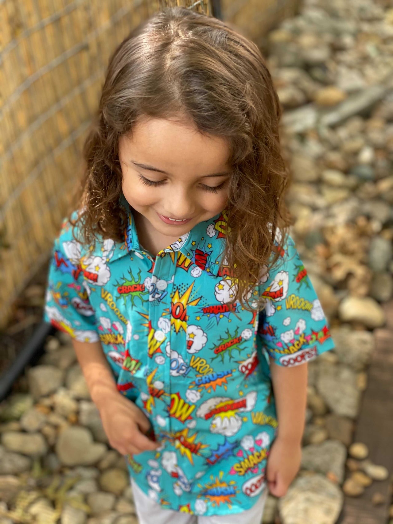 Comic Book Youth Button Down - Greater Half
