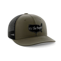 Thumbnail for We The People USA Black Patch Hat - Greater Half