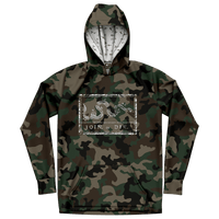 Thumbnail for Join Or Die (M81 Woodland Camo) - Apex Hoodie - Greater Half