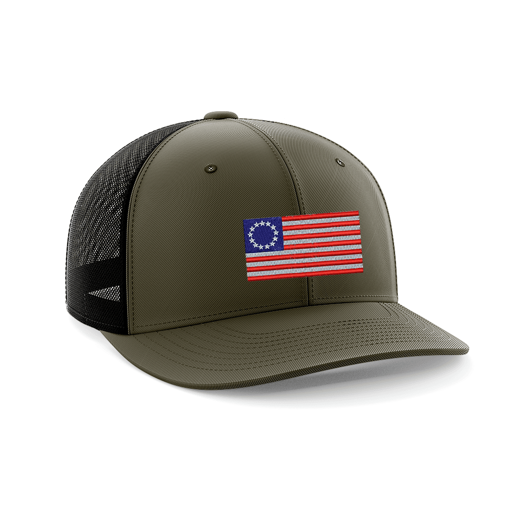 Thumbnail for 13 Colonies Embroidered Trucker Hat - Greater Half