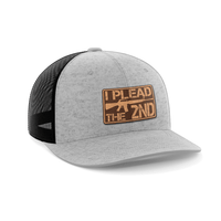 Thumbnail for I Plead The 2nd Leather Patch Hat - Greater Half