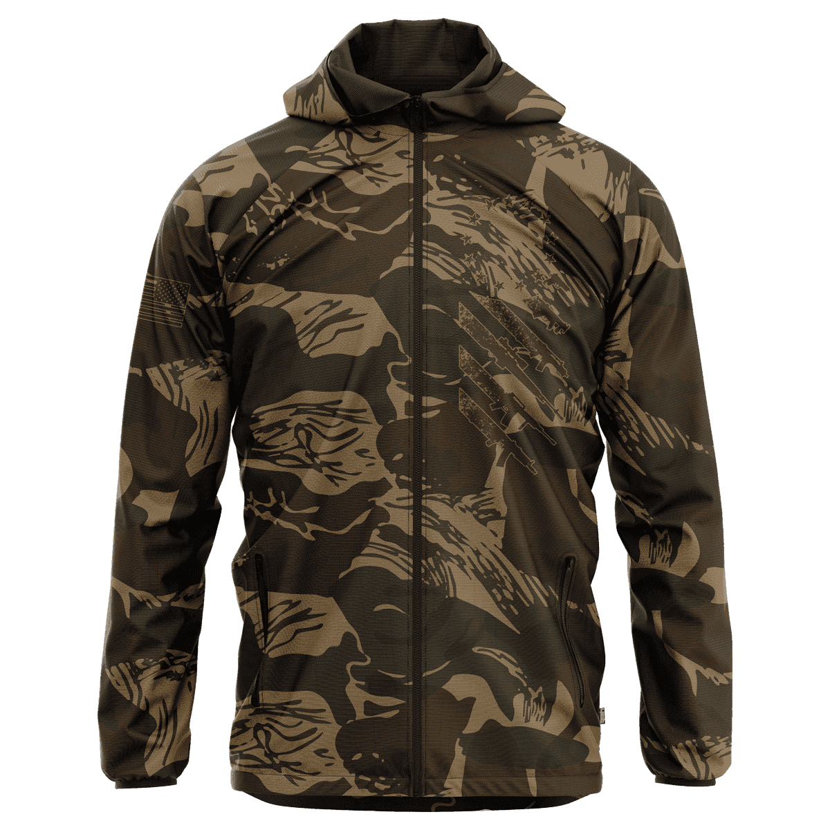 Brushstroke We The People Jacket - Greater Half