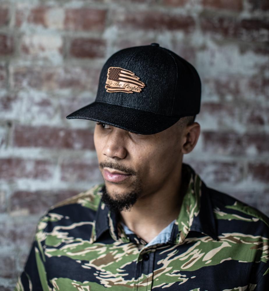 Thumbnail for We The People Leather Patch Hat - Greater Half