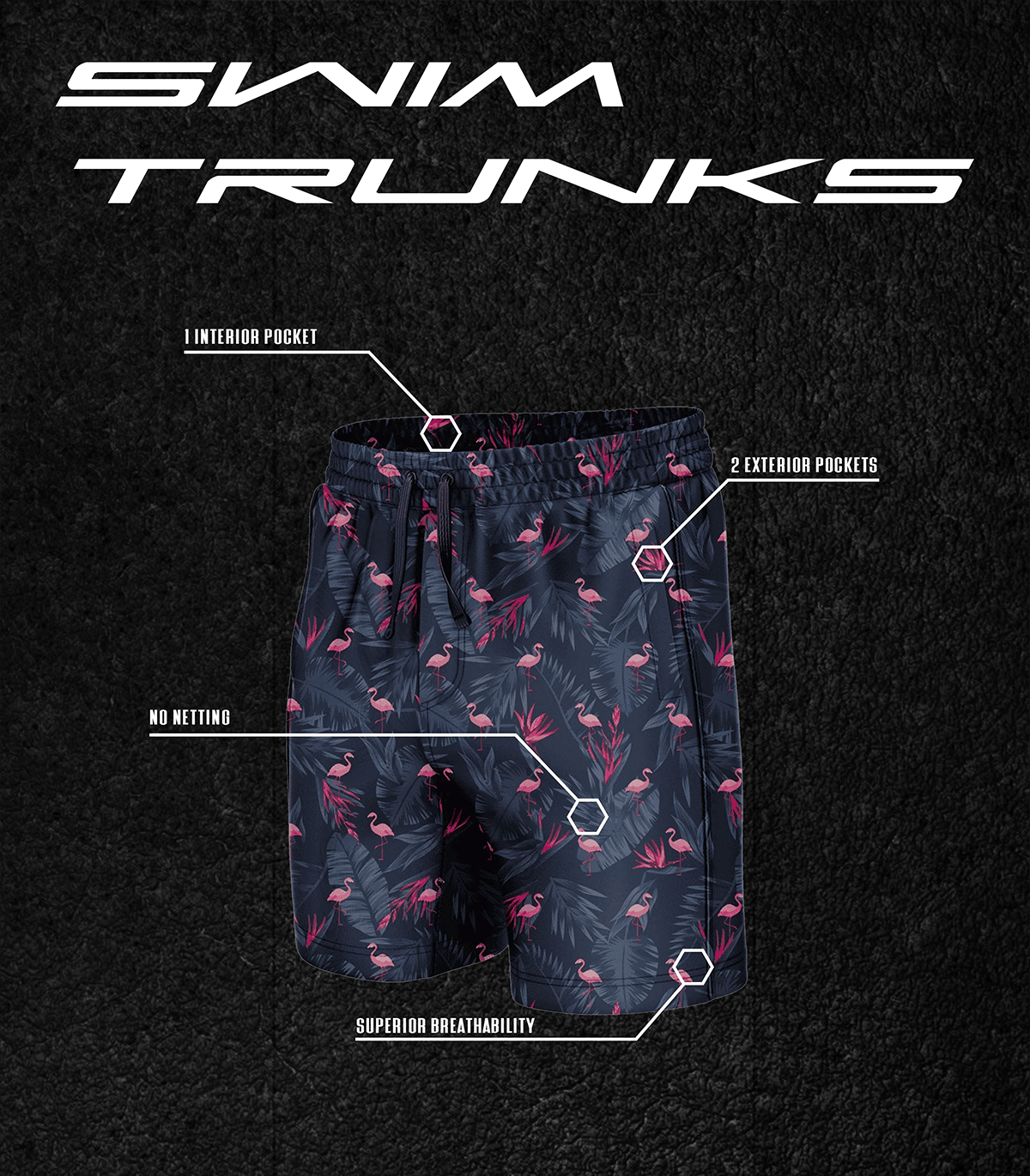 Sex Ed Swim Trunks - Greater Half