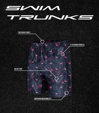 Thumbnail for Sex Ed Swim Trunks - Greater Half