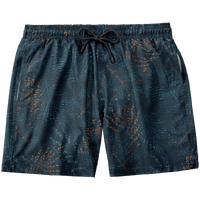 Thumbnail for Tropical Entanglement Swim Trunks - Greater Half