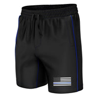 Thumbnail for Thin Blue Line Swim Trunks - Greater Half