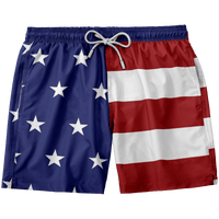 Thumbnail for American Flag Swim Trunks - Greater Half
