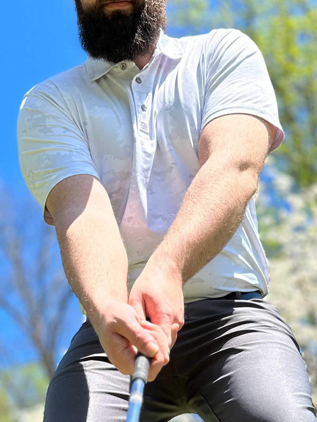 Arctic Camo Polo