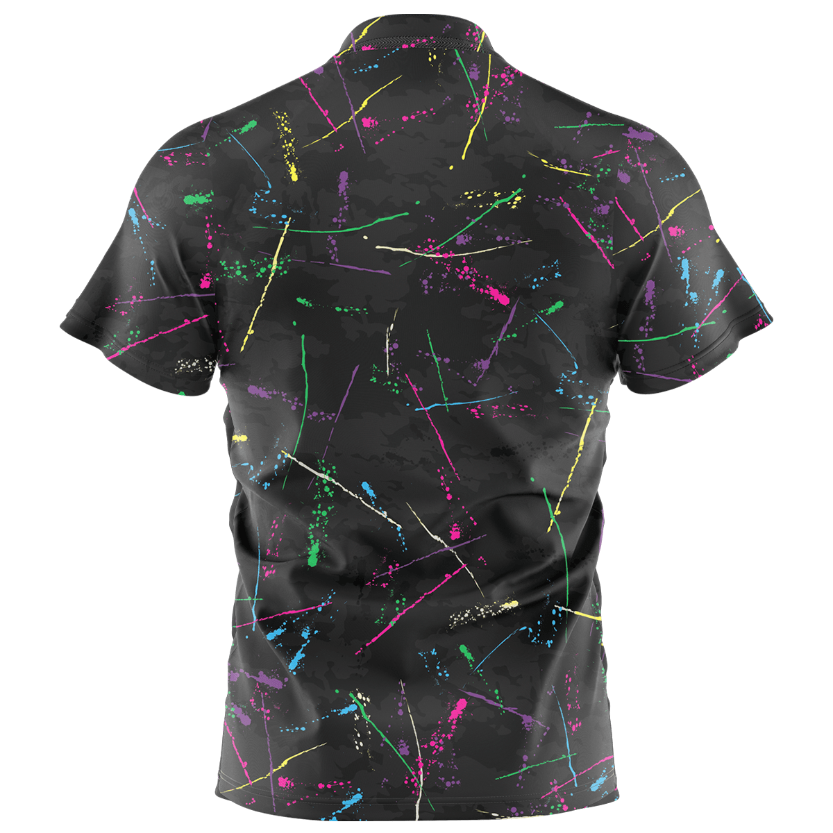 Ink Drip Henley Polo Henley Polo Greater Half