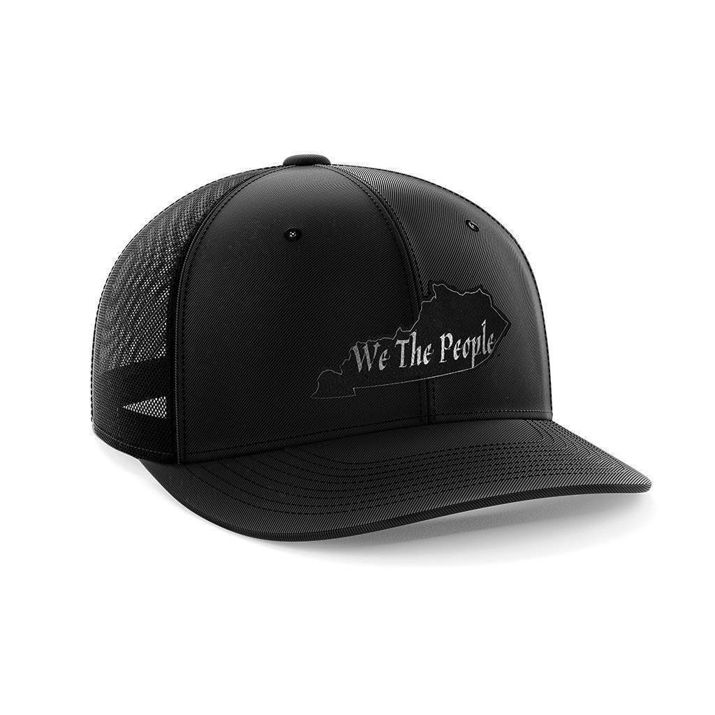 We The People Kentucky Black Patch Hat - Greater Half