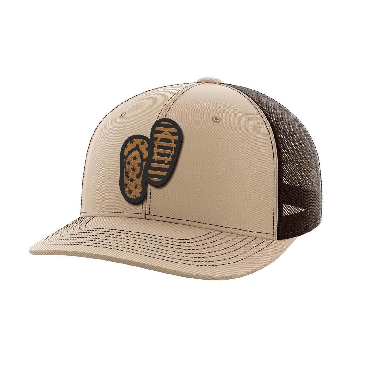 Flip Flops Bamboo Patch Hat - Greater Half