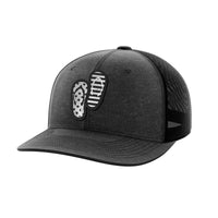 Thumbnail for Flip Flops Black Patch Hat - Greater Half