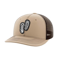 Thumbnail for Flip Flops Black Patch Hat - Greater Half