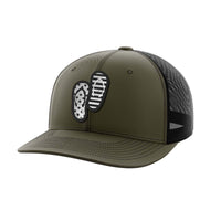 Thumbnail for Flip Flops Black Patch Hat - Greater Half