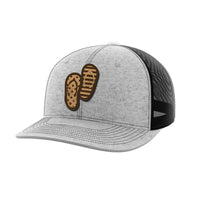 Thumbnail for Flip Flops Leather Patch Hat - Greater Half