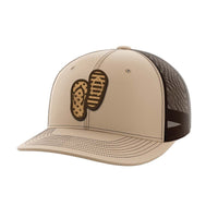 Thumbnail for Flip Flops Leather Patch Hat - Greater Half