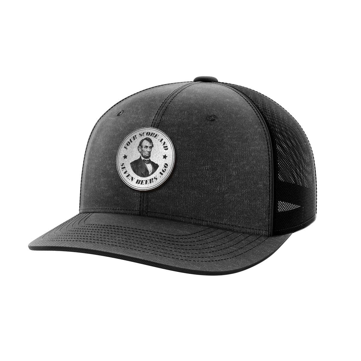 Thumbnail for Four Score Black Patch Hat - Greater Half