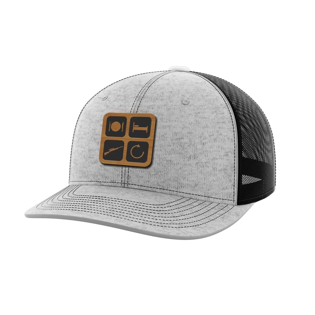 Thumbnail for Eat Sleep Hunt Repeat Patch Hat - Greater Half