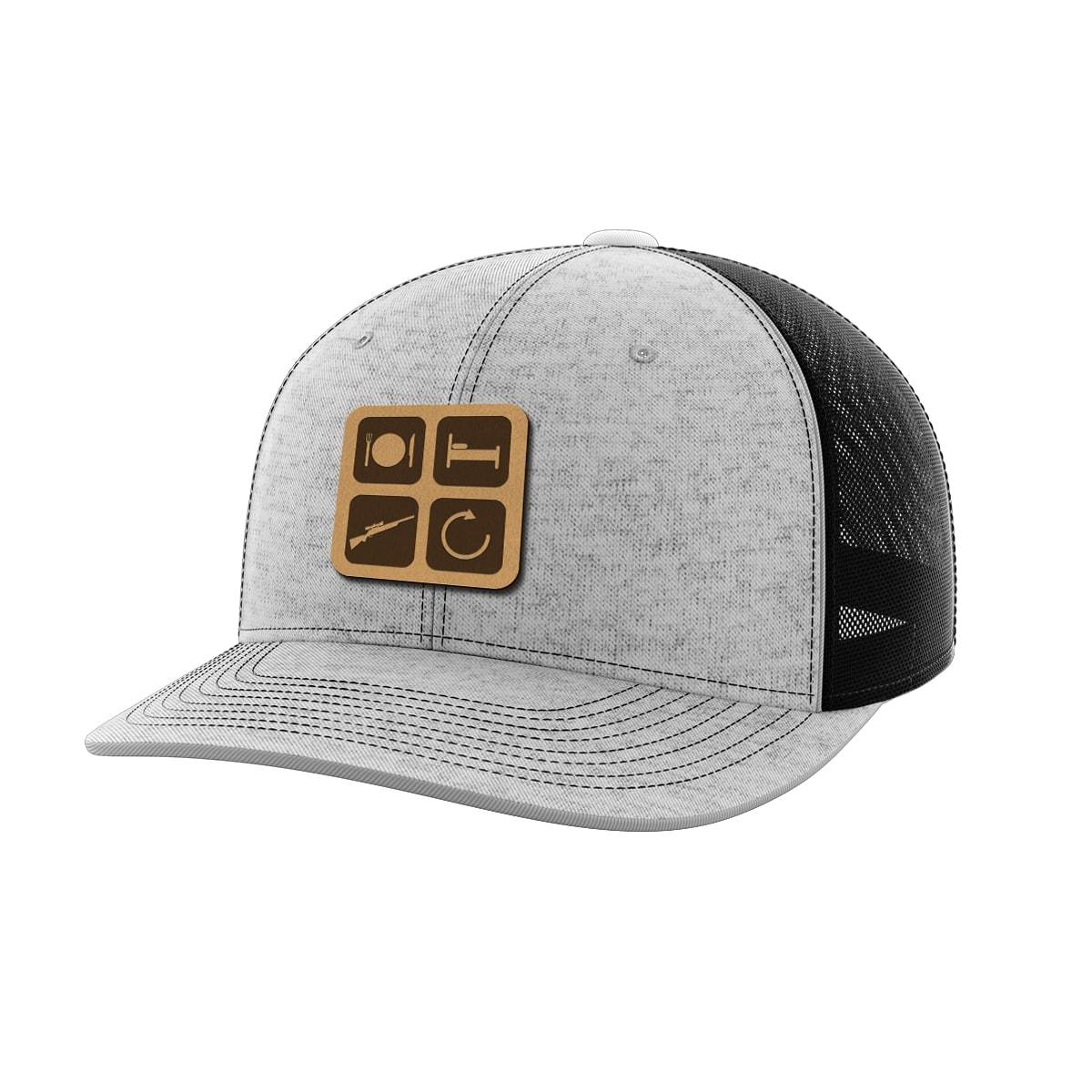 Thumbnail for Eat Sleep Hunt Repeat Patch Hat - Greater Half
