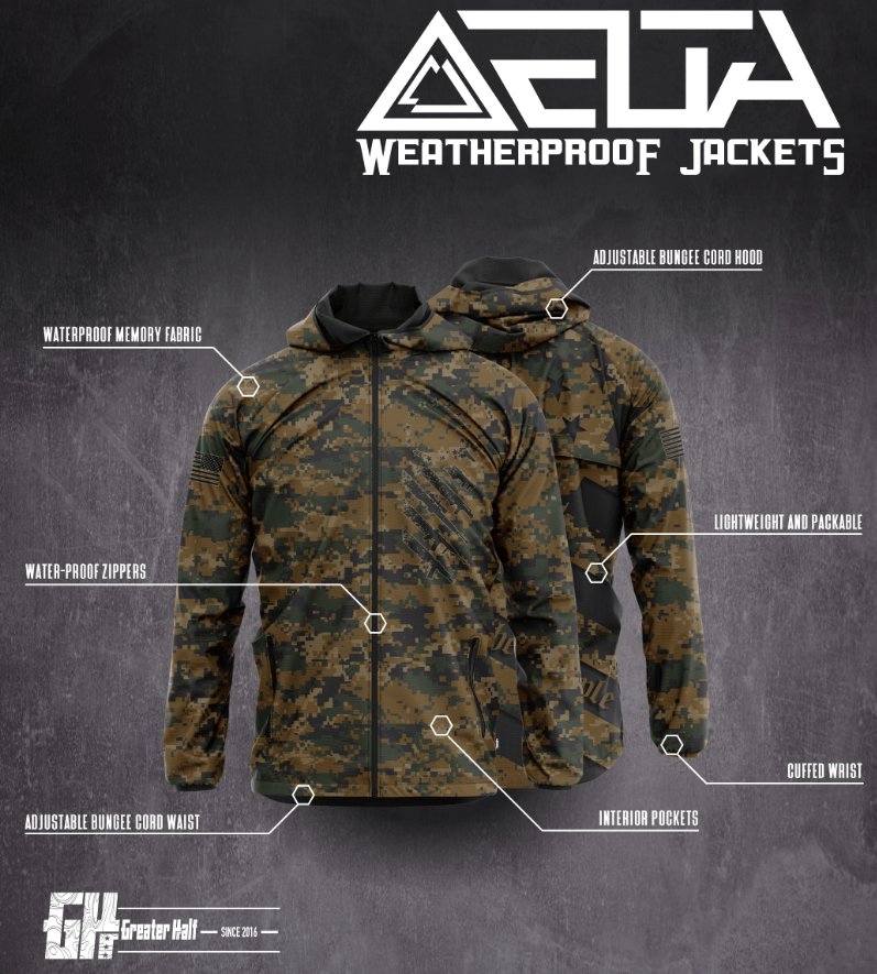 Waterproof sales camo jackets