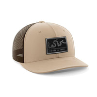 Thumbnail for Join Or Die Flag Black Patch Hat - Greater Half