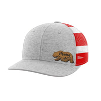 Thumbnail for Mama Bear Bamboo Patch Hat - Greater Half