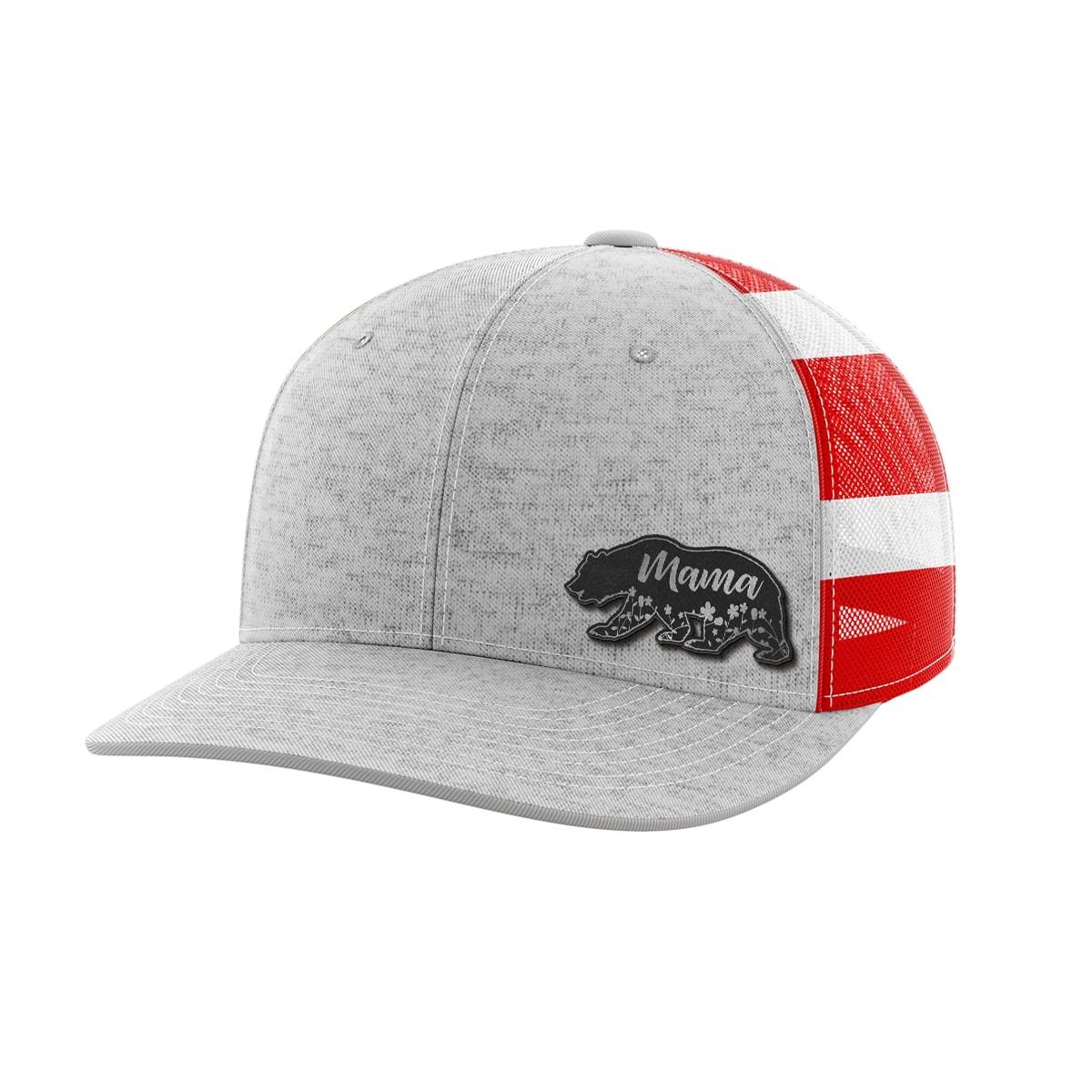 Thumbnail for Mama Bear Black Patch Hat - Greater Half