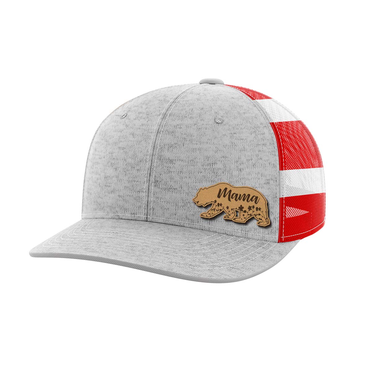 Thumbnail for Mama Bear Leather Patch Hat - Greater Half