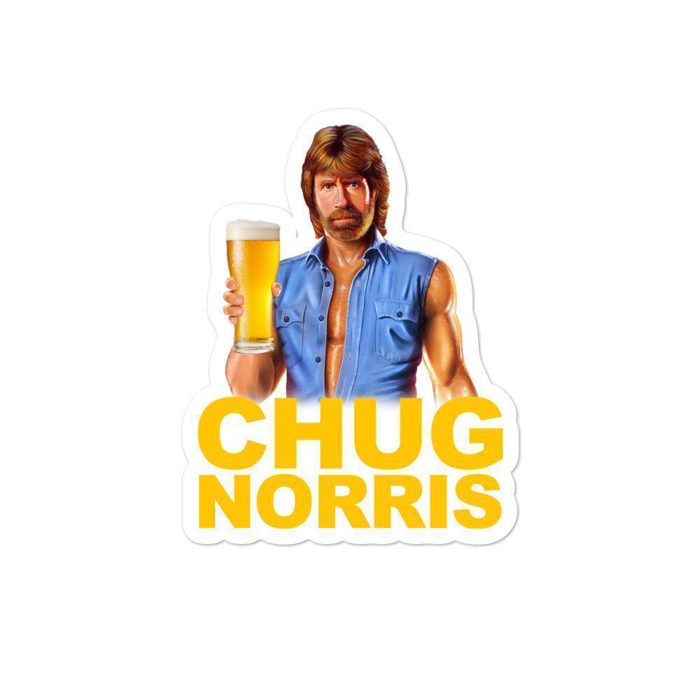 Chug Norris Sticker - Greater Half
