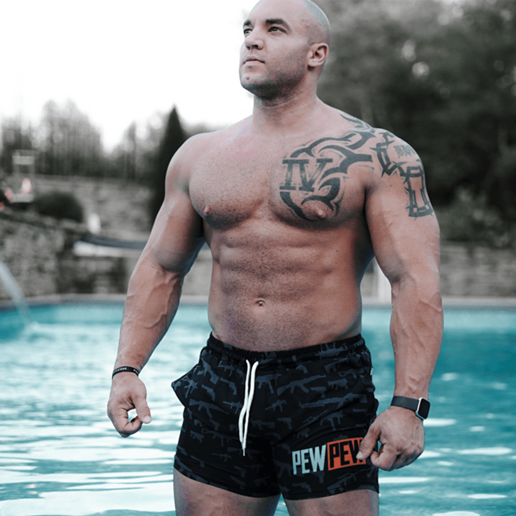 Pew Hub Swim Trunks - Greater Half