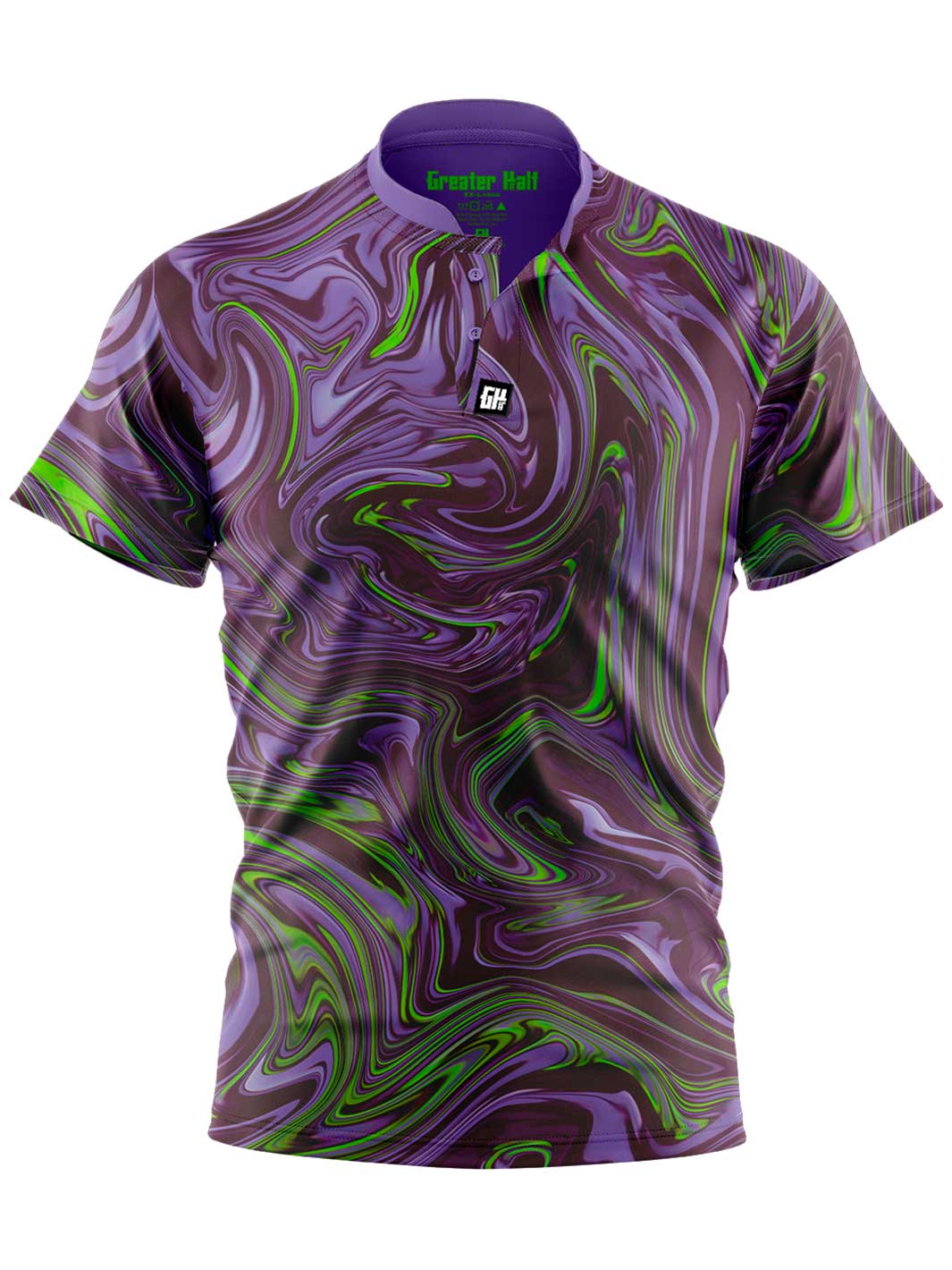 Ink Spill - Performance Polo - Greater Half