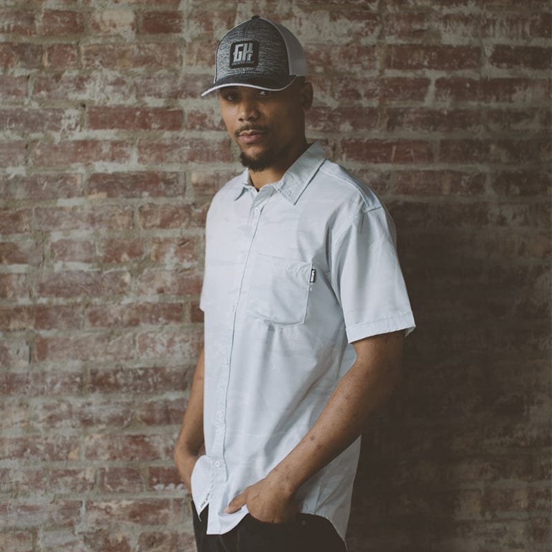 Arctic Camo Button Down - Greater Half