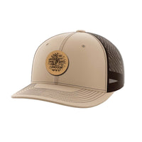 Thumbnail for Sunflower Leather Patch Hat - Greater Half