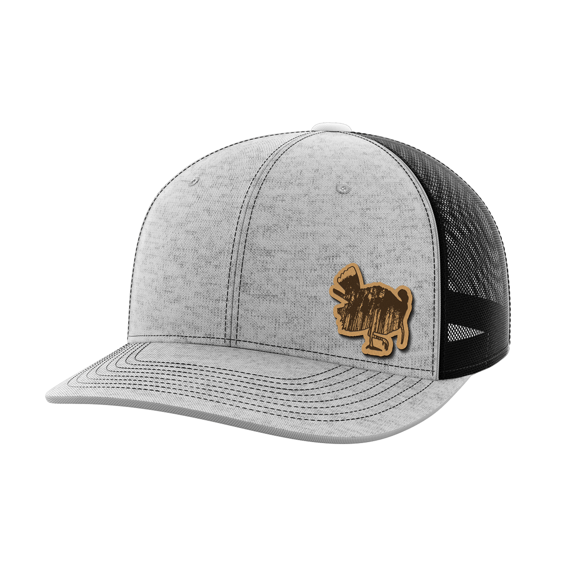 Turkey Leather Patch Hat - Greater Half