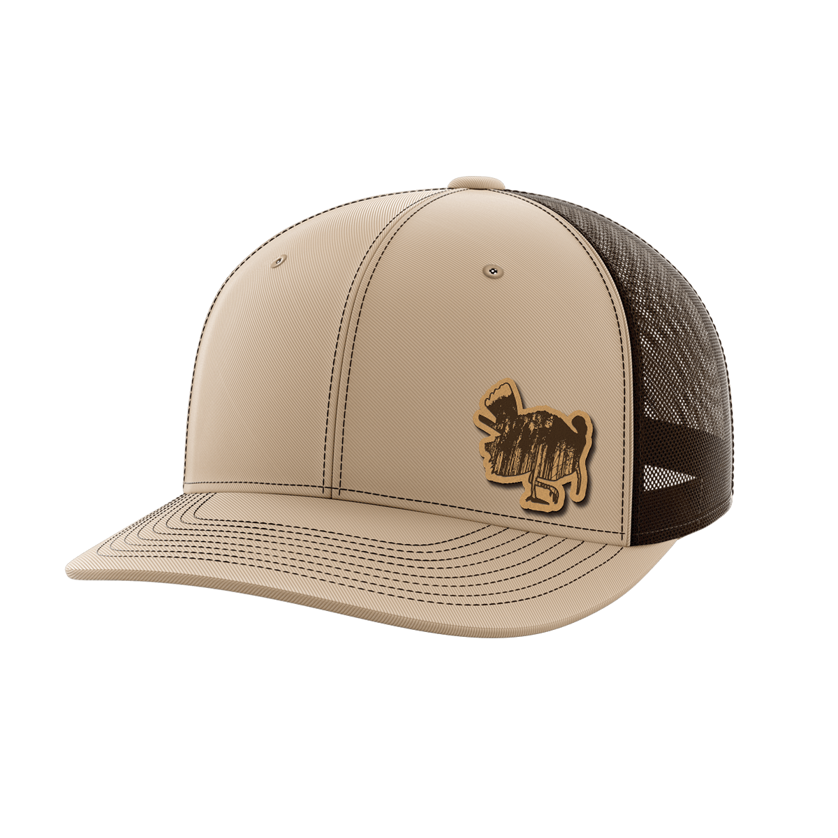 Turkey Leather Patch Hat - Greater Half