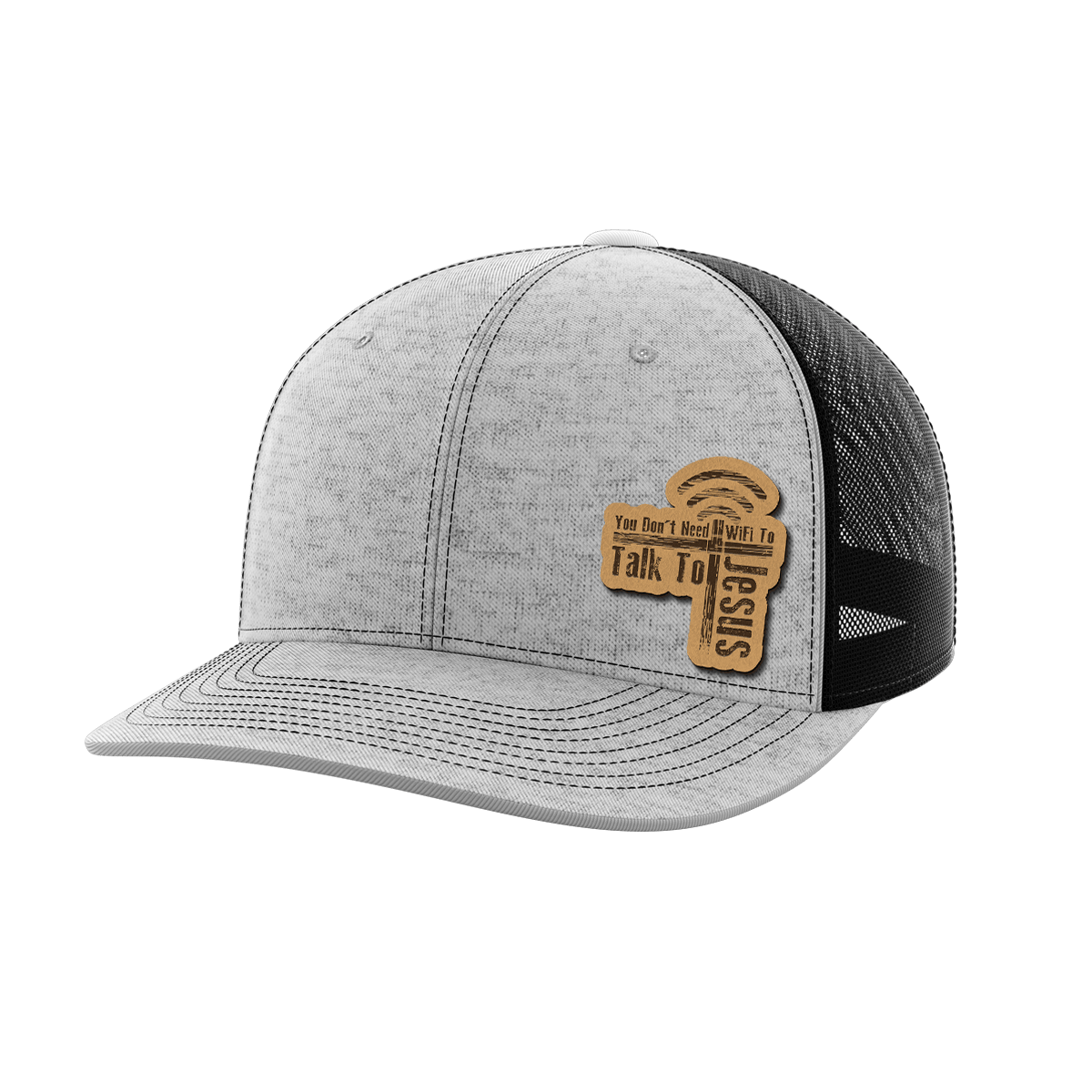 Thumbnail for You Don't Need Wifi Leather Patch Hat - Greater Half