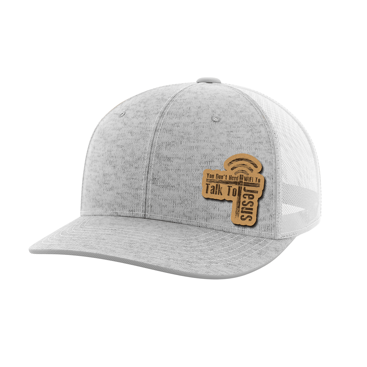 Thumbnail for You Don't Need Wifi Leather Patch Hat - Greater Half